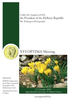 Συνέδριο του Οργανισμού OPTIMA για την Φυτο-Ταξινομική Έρευνα της Μεσογείου
